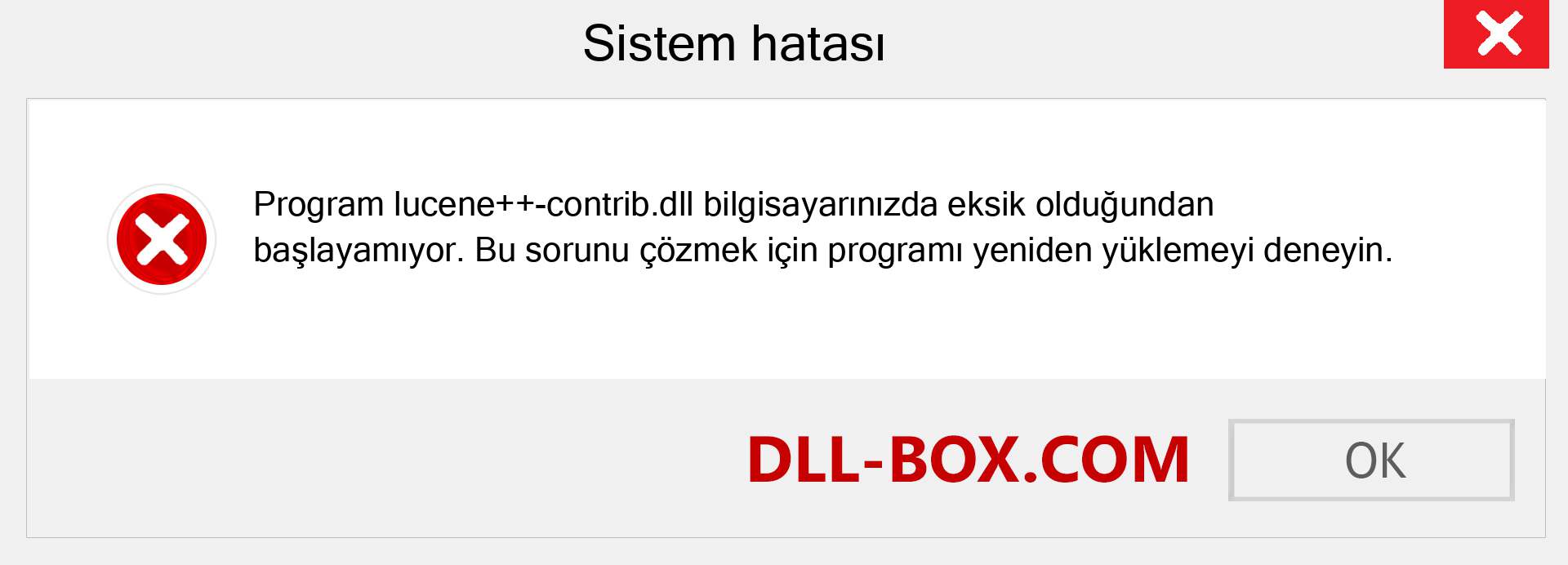 lucene++-contrib.dll dosyası eksik mi? Windows 7, 8, 10 için İndirin - Windows'ta lucene++-contrib dll Eksik Hatasını Düzeltin, fotoğraflar, resimler